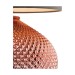 Picture of Endon Livia Table Lamp In Copper Plated Glass And Grey 