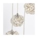 Picture of Endon Talia 5 Light Ceiling Pendant In Chrome Plate And Clear Crystal Glass 