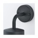 Picture of Endon North Wall Light E27 Black/Glass 