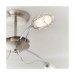 Picture of Endon 3 Light Semi-Flush Ceiling In Chrome And Glass 