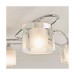 Picture of Endon 3 Light Semi-Flush In Chrome and Crystal 