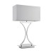 Picture of Endon Table lamp With Chrome Base & Cream Shade 