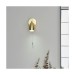 Picture of Endon 99768 Porto Wall IP44 Spotlight - Satin Brass 