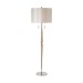 Picture of Endon 2 Light Switched Wood & Chrome Floor Lamp 