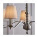 Picture of Endon Astaire Large Ceiling Pendant Light in Satin Nickel Finish 