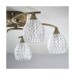 Picture of Endon 5 Light Antique Brass Semi Flush Ceiling 