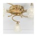 Picture of Endon 5 Light Antique Brass Semi Flush Ceiling 