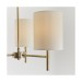 Picture of Endon 3 Light Ceiling in Antique Brass Finish 
