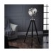 Picture of Endon Black and Chrome Nautical Style Floor Lamp 