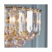 Picture of Endon Fargo Acrylic and Brass Ceiling Pendant Light 