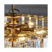 Picture of Endon Fargo Acrylic and Brass Ceiling Pendant Light 