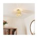 Picture of Endon Fargo Acrylic and Brass Flush Ceiling Light 