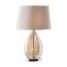 Picture of Endon Kew Glass Table Lamp with Mink Shade 