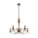 Picture of Endon 5 Light Chandelier With Antique Brass Finish 