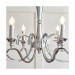 Picture of Endon Traditional 8 Light Chandelier With Chrome Finish 