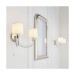 Picture of Endon Double Wall Light With White Shades 