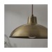 Picture of Endon Rise And Fall Pendant Ceiling Light In Antique Brass 