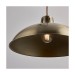 Picture of Endon Rise And Fall Pendant Ceiling Light In Antique Brass 