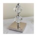 Picture of Endon Crystal Table Lamp In Silver Plate WIth Shade 