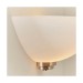 Picture of Endon 1 Light Grooved Glass Satin Chrome Wall 