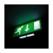Picture of Eterna Exit Box Sign 3hrM Emergency LED Steel Construction 390x60x190mm White 