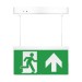 Picture of Eterna Exit Sign LED 3hrM Drop c/w ISO 7010 Up Arrow Legend 2.3W 171lm White 6000K 