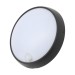 Picture of Forum Cano Large Black LED Cool White Round Bulkhead 15W 4000K with PIR 