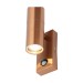 Picture of Forum Leto Copper Up/Down Wall Light with PIR 2 x 35W GU10 