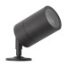 Picture of Forum Zinc Leto Black GU10 1 Light Spike/Deck Dual Mount Spotlight 