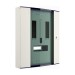 Picture of Hager JK106BG 6 Way 125A TPN Distribution Board Glazed Door 