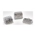 Picture of HelaCon 4 Port Push-in Mini Connector Transparent Pack=100 