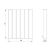 Picture of Hyco Avignon Radiator Electric c/w Timer 1.8kW 575x960x80mm White 