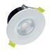 Picture of Integral Downlight Fire Rated LED 4000K Dimmable IP65 38Deg Beam Angle c/w Clear Diffuser 6W 600lm 68mm Matt White 