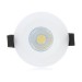 Picture of Integral Downlight Fire Rated Low Profile LED 3000K Dimmable c/w Bezel 60Deg 8.5W 640lm 70-75mm White 