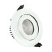 Picture of Integral Downlight Fire Rated LED 4000K Tiltable Dimmable c/w Bezel 36Deg 6W 450lm 92mm White 