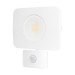 Picture of Integral Floodlight Compact-Tough 3000K IP64 c/w PIR Sensor & Override Function 50W 4500lm 188x201mm White 