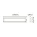 Picture of JCC Skytile LED Surface Linear Light IP20 5FT 80W Emergency Microwave 