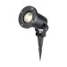 Picture of Knightsbridge GU10 Ground Spike Light IP65 Black c/w 2m Cable 