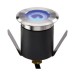 Picture of Knightsbridge 1.5W Mini LED Groundlight Blue LED IP65 Stainless Steel c/w 1.5m Cable 