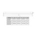 Picture of Knightsbridge 2ft Glass T8 LED Tube 6000K 1080lm 9W 