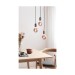 Picture of Nordlux Pendant Hang E27 IP20 40W 230V 200cm Grey 