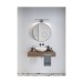Picture of Nordlux Wall Light IP S13 40 LED 3000K IP44 5.6W 406lm 230V 40.3x11.8cm Brushed Steel 