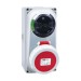 Picture of Niglon 3P+E IP66 16A 415V Switched Interlock Socket Red 