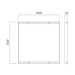 Picture of NVC Fulton NFU/SMK/126 Surface Mounting Kit White For 1200x600 Panels 