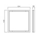 Picture of NVC Sterling 600x600 Surface Welded Mounting Kit White 