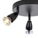 Picture of Saxby Amalfi GU10 3 Light Multi Spotlight Black IP20 