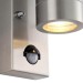 Picture of Saxby Palin GU10 Up/Down Wall Light IP65 Sensor Stainless Steel 
