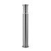 Picture of Saxby Tango 800mm E27 Post Light Brushed Stainless Steel/Clear PC 