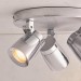 Picture of Saxby Knight GU10 3 Light Multi Spotlight IP44 Chrome Dimmable 