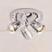 Picture of Saxby Knight GU10 3 Light Multi Spotlight IP44 Chrome Dimmable 
